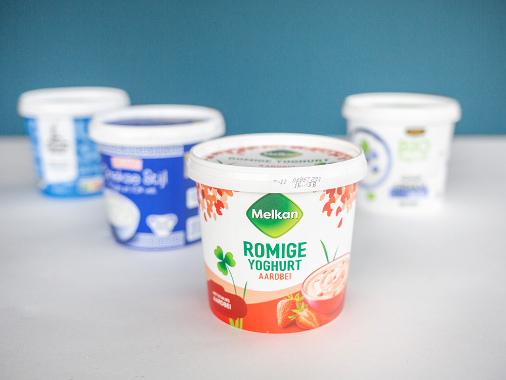 Eco-friendly yogurt packaging