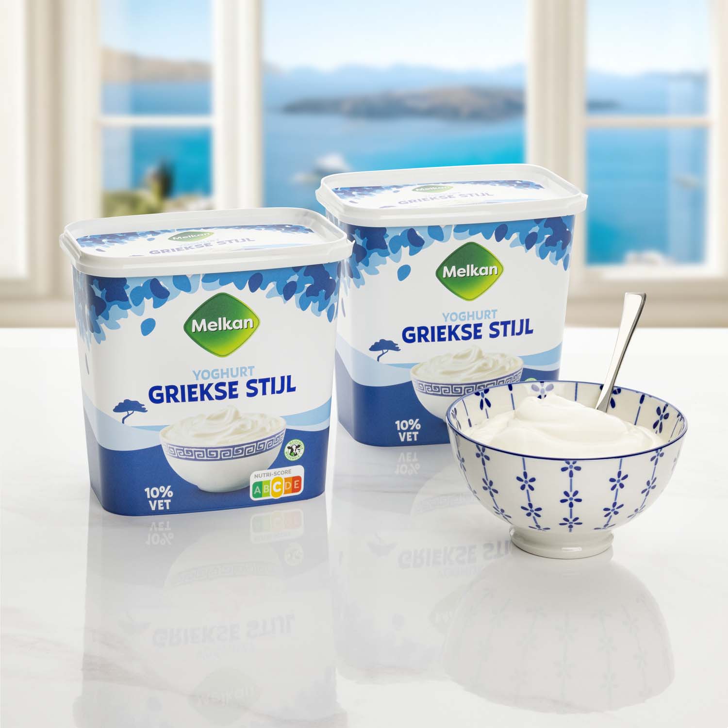 griekse yoghurt Rechthoekige yoghurtpotten